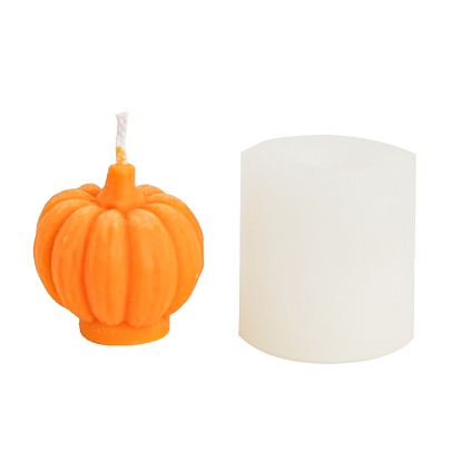 DIY Silicone Candle Molds, for Scented Candle Making, Halloween Pumpkin