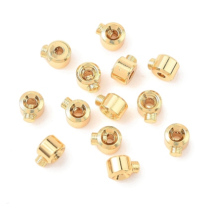 Perles à sertir en laiton shegrace, sans cadmium et sans nickel et sans plomb, plaqué longue durée
