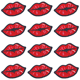 Бархатные вышивальные нити, пришивные/приклеиваемые нашивки, с пластиковым, аппликации из ткани, губа