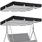 Oxford Cloth Swing Canopy Cover, Sunshade Waterproof Dustproof Cover