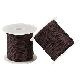 2 рулоны нейлонового шнура для китайского узла, нейлоновый шнур для изготовления украшений