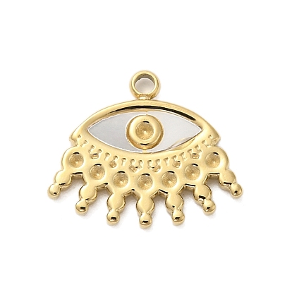 304 Настройки горный хрусталь из нержавеющей стали кулон, с оболочкой, глаз