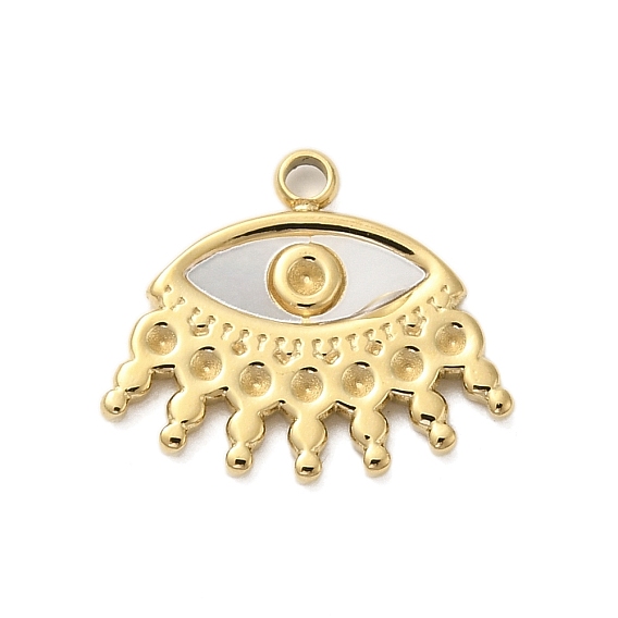 304 Настройки горный хрусталь из нержавеющей стали кулон, с оболочкой, глаз