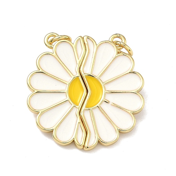 Латунь эмаль подвески, , сплит подвески, с магнитным, без свинца и без кадмия, стойки покрытие, долговечный