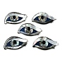 Natural Freshwater Shell & Black Lip Shell & Paua Shell & Natural White Shell Big Pendants, Eye Charms