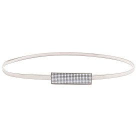 Женские пояса-цепочки с железными и смоляными стразами для платья