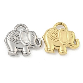 Ионное покрытие (ip) 304 подвески из нержавеющей стали, очарование слона