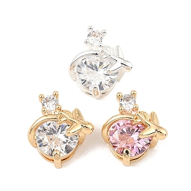 Латунные микро проложить кубического циркония подвески, прелести самолета