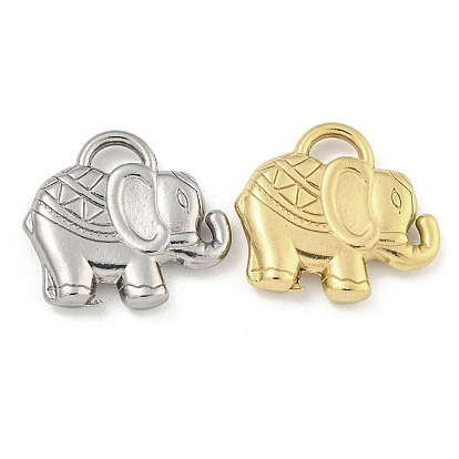 Ионное покрытие (ip) 304 подвески из нержавеющей стали, очарование слона