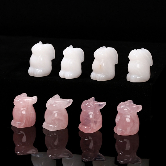 Украшения драгоценных камней дисплей, украшение домашнего офиса, кролик