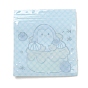 Square Plastic Packaging Zip Lock Bags, with Cartoon Animal Pattern, Top Self Seal Pouches