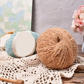 Полиэфирная пряжа, для ткачества, вязание крючком