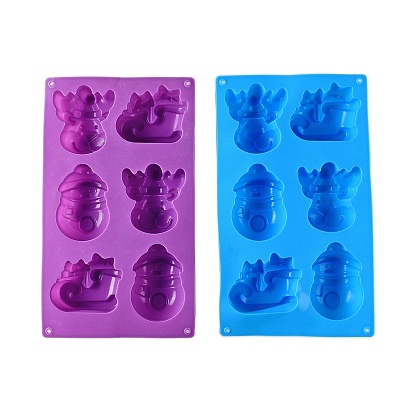 Christmas Theme DIY Food Grade Silicone Mold, Cake Molds