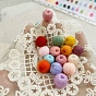 DIY Doll Craft Yarn Pom Pom Ball, Round