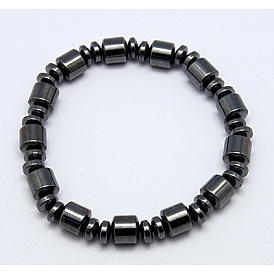Magnetic Synthetic Hematite Magnetic Bracelets, Inner Diameter: 54mm