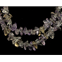 Gemstone Beads, Purple Yellow Quartz, 3~5x3~5mm, Hole: 0.5mm