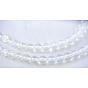 Perles opalite brins, ronde, 4mm, Trou: 0.8mm