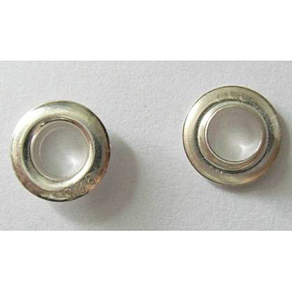 925 tapones de plata esterlina, 8.3x4.3x2.8 mm, agujero: 4.5 mm, Sobre 588 unidades / 100 g