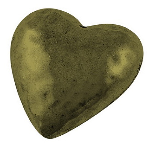 Подвески в тибетском стиле , без свинца и без кадмия, сердце, 47x47x5 мм, отверстие : 2 мм