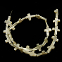 Natural Sea Shell Beads Strands, Cross