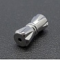 Fermoirs en laiton, composants de bijoux, 11x5mm, Trou: 1mm