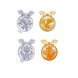Baby Dragon Silicone Pendant Molds, Resin Casting Molds, for UV Resin, Epoxy Resin Craft Making