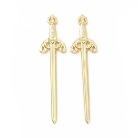 Кабошоны из сплава для покрытия стойки, без кадмия, без никеля и без свинца, меч