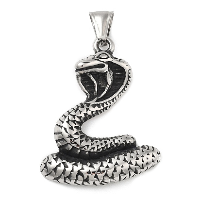 304 подвески из нержавеющей стали, очарование змеи