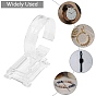 Plastic Bracelet Displays, C Type Single Watch/Bracelet Display Stand, 94x60x40mm