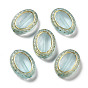 Transparent Acrylic Beads, Oval