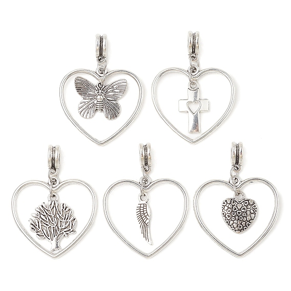 Подвески из сплава, Валентина сердце