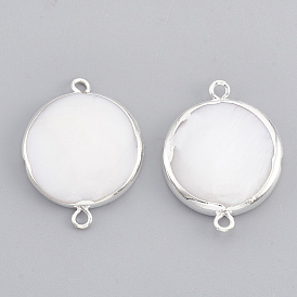 Гальванические соединители для пресной воды, с железной фурнитурой, плоско-круглые, морская ракушка