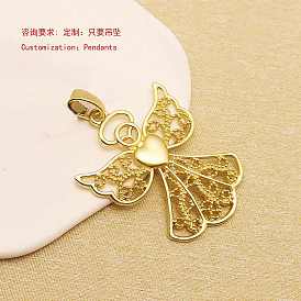 Alloy Pendants, Angle Charms