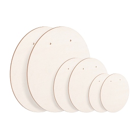 Gorgecraft Unfinished Wood Round Slices, Blank Wood Board Crafts, for Door Hanger, Pyrography, Painting and Wedding Decorations