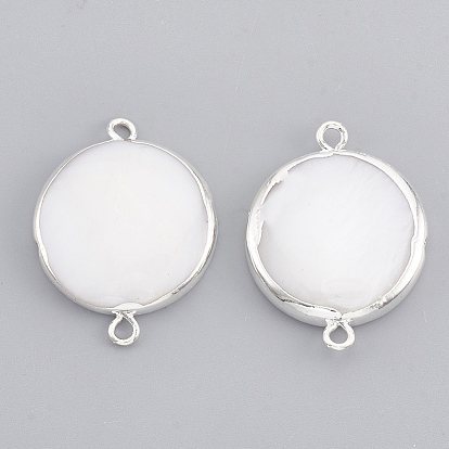 Гальванические соединители для пресной воды, с железной фурнитурой, плоско-круглые, морская ракушка