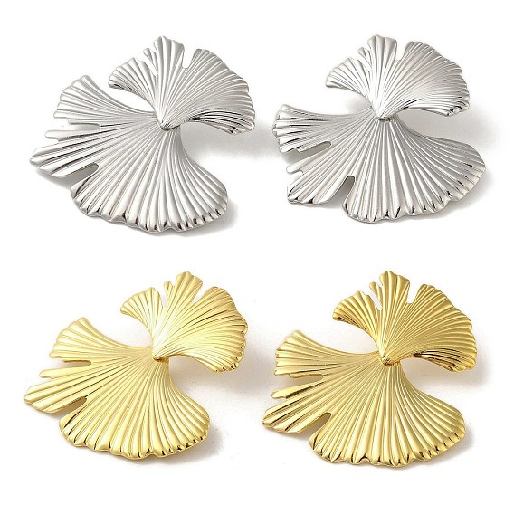 304 серьги-гвоздики из нержавеющей стали, лист