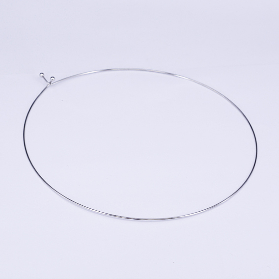 304 collares gargantilla de acero inoxidable, collares rígidos, 4.72 pulgada (12 cm)