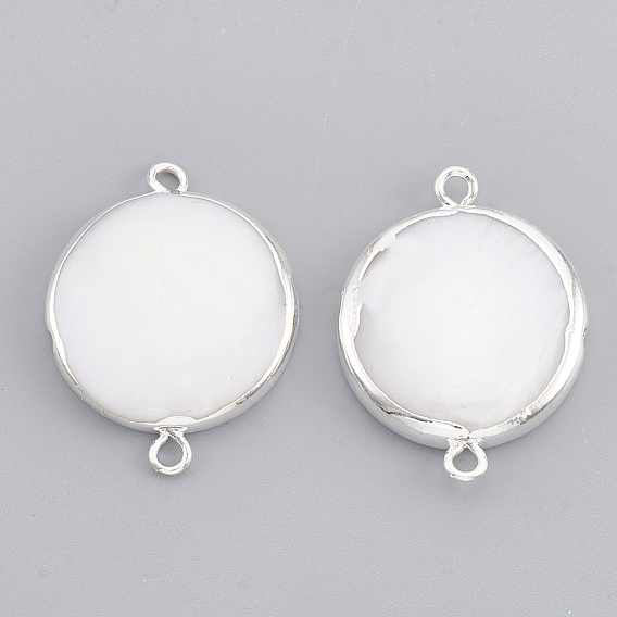 Гальванические соединители для пресной воды, с железной фурнитурой, плоско-круглые, морская ракушка