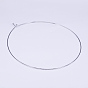 304 collares gargantilla de acero inoxidable, collares rígidos, 4.72 pulgada (12 cm)