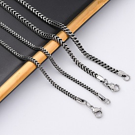 304 из нержавеющей стали цепи пшеницы ожерелья