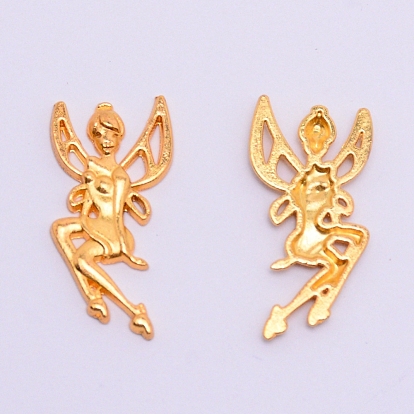 Сплав кабошонов, уф смола наполнитель материал, без кадмия и без свинца, фея