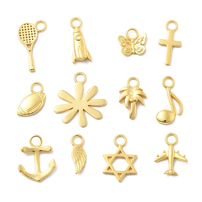 925 стерлингов серебряные подвески, золотые, с печатью 925