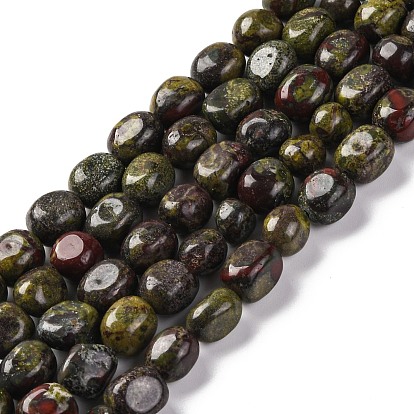 Бисер натуральный дракон крови пряди, самородки, упавший камень