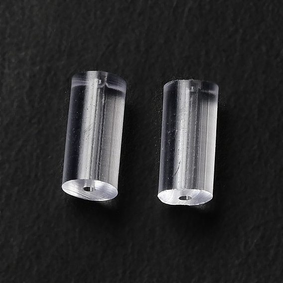 260Pcs Plastic Ear Nuts, Earring Backs, Column