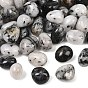 Natural Tourmalinated Quartz Beads, Tumbled Stone, Nuggets, No Hole/Undrilled, Vase Filler Gems/Undrilled, Vase Filler Gems