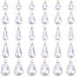 Pendentifs en perles en plastique ABS, charme de larme, avec boucle en alliage