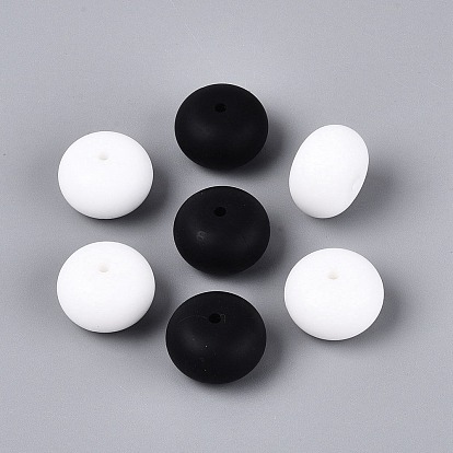 Силиконовые бусины, рондель