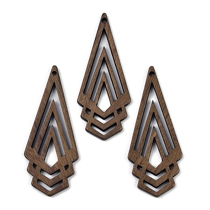 Подвески из орехового дерева