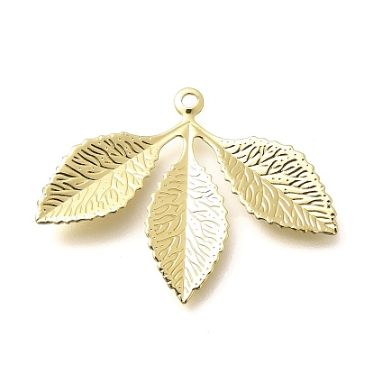 Стойки обшивки латунные подвески, лист прелести, долговечный, без свинца и без кадмия