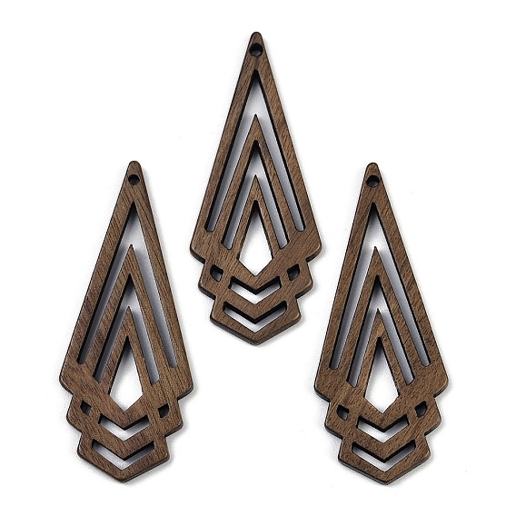 Подвески из орехового дерева